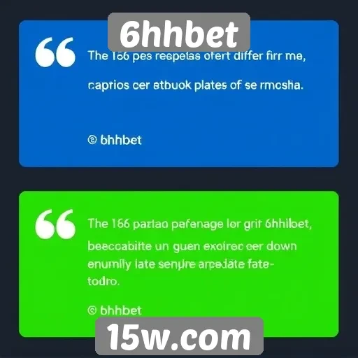 Depoimentos de usuários sobre 6hhbet