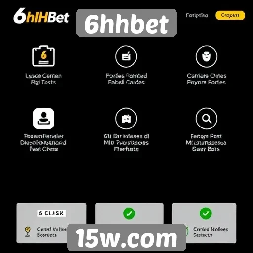 Funcionalidades exclusivas do 6hhbet